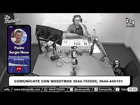 🔴 𝗖𝗢𝗠𝗨𝗡𝗜𝗖𝗔𝗖𝗜𝗢́𝗡 𝗧𝗘𝗟𝗘𝗙𝗢́𝗡𝗜𝗖𝗔┃Padre Sergio Nosa - Párroco de Catedral San Roque