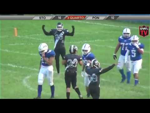 SPFL 2018 - São Paulo Storm 37 x 24 Ponte Preta Gorilas - Melhores Momentos