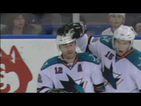 Patrick Marleau Hat Trick 27/11/09
