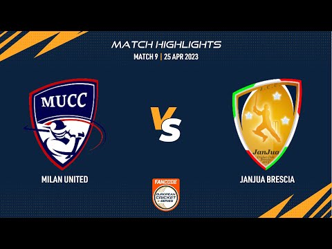 Match 9 - MU vs JAB | Highlights | FanCode ECS Milan | 25 Apr 2023 | ECS23.246
