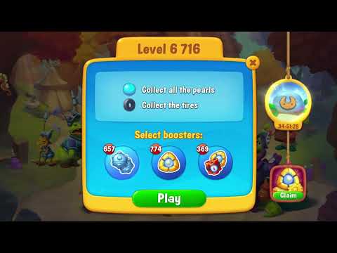 Fishdom 6716 Level - 15 moves - NO BooSTERS