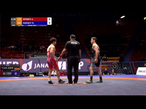 Alperen BERBER (TUR) vs. Deni NAKAEV (GER) | Seniors Ranking Series 2024 | Semi Final | GR 82Kg