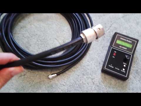 Измерение длины кабеля с помощью прибора AA-340UP