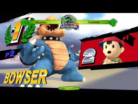 Wacky Top Cut Comics #35 - LR3 - Wumbo (Ness, Fox) vs Seabass (Bowser)