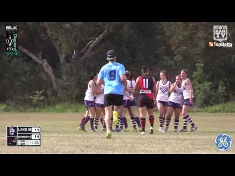2016 BDAFL Round 6 GE Women's Highlights - Lake Macquarie Dockers v Killarney Vale Bombers