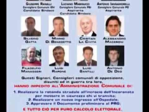 ONDA TG 2.03.2013 - MANIFESTO PDL CONTRO L'OPPOSIZIONE