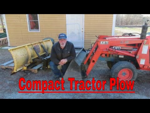 Fabricate/Install  Plow for Compact Tractor