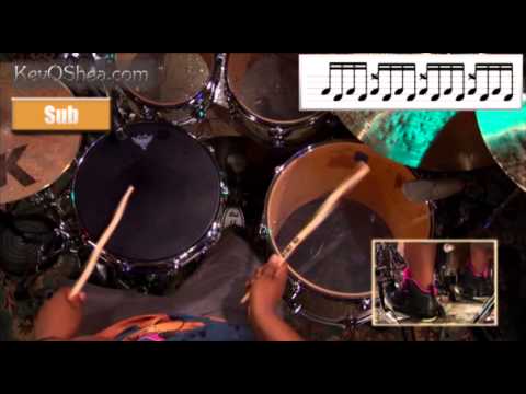 Free Drum Lessons | Aaron Spears Linear Drumming Pattern