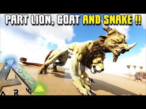 IT'S PART LION, GOAT AND SNAKE !! | MYTHICAL BEASTS | ARK SURVIVAL EVOLVED [EP31]