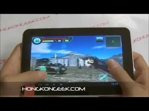 Ainol novo7 rainbow android tablet - unboxing and test