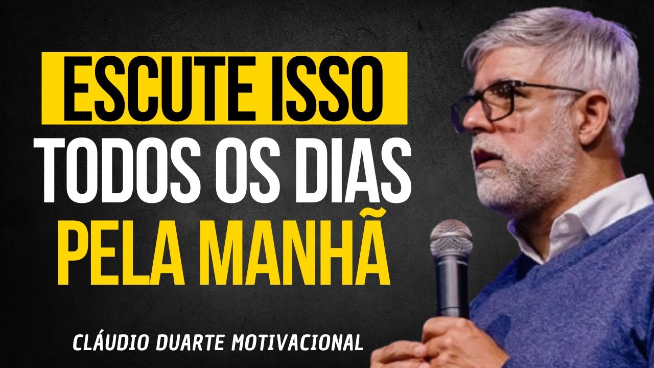 15 MINUTOS QUE MUDARÃO A SUA VIDA PARA SEMPRE | Pastor Cláudio Duarte (Motivando Vencedores)