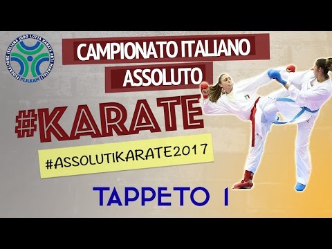 Karate Campionato Ita Assoluto 2017 - Kumite Femminile - Tappeto 1
