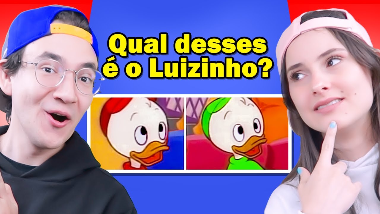 MEGA DESAFIO DA DISNEY: QUAL É O PERSONAGEM?! | Dearo e Manu