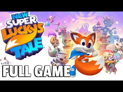 New Super Lucky's Tale - FULL GAME walkthrough | Longplay