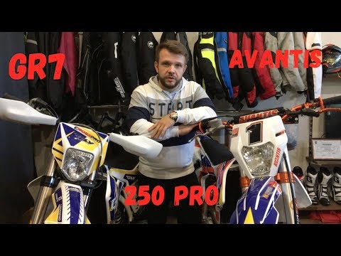 Обзор. Сравнение эндуро мотоциклов GR7 250 pro vs Avantis 250 pro