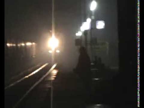 Madly Honking and Blasting action at foggy night by the Red Beast