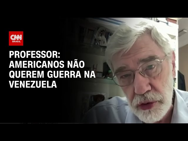 “Americanos não querem guerra na Venezuela”, diz professor sobre tensão entre países | AGORA CNN