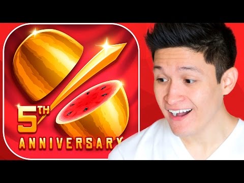 FRUIT NINJA – 5th Anniversary Edition!! (iPhone Gameplay) - YouTube