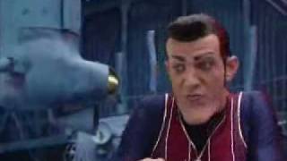 Lazy Town Robot Dog with MC Chris