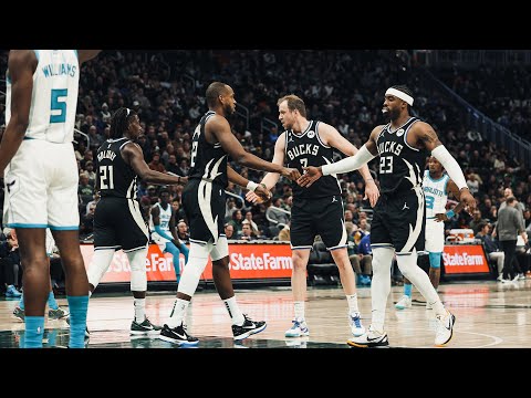Highlights: 5 W's In A Row | Bucks 124 – Hornets 115 | 1.31.23