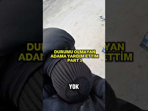 Çöp toplayan adam PART 3 ❤️ #fypシ #motovlog #mersin #trafik #smartphone #funny #humor #horror #vlog