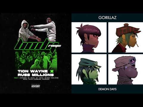 The Gorillaz x Tion Wayne & Russ Millions - Body Feels Good Inc