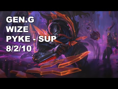 Gen.G Wize Sup Pyke vs Senna - KR Challenger Patch 10.8