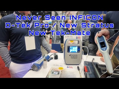 Never Seen Inficon D-Tek Pro * New Stratus * New Tek-Mate @AHR 2025