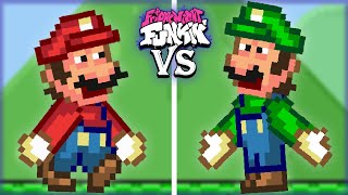 Cover art for Mario VS. Luigi (Dorkly Edition) || Friday Night Funkin