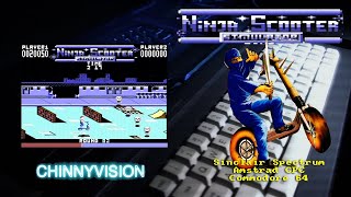 ChinnyVision - Ep 456 - Ninja Scooter Simulator - Spectrum, C64, Amstrad CPC