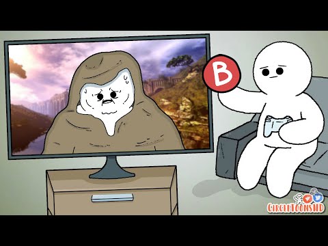 When You Skip the Cutscenes in an RPG