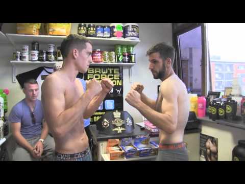 PADDY DOUGLAS v GARY ORMOND.  WEIGH IN