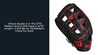 Video thumbnail: Review: *BLEM* Wilson A2K 1775 SuperSkin 12.75" Baseball Glove (WTA2KRB211775SSBLEM)