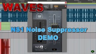 Video thumbnail for WAVES NS1 Noise Suppressor Demo - Cleaning Up Background Noise In a Voice Track by BenoniStudio