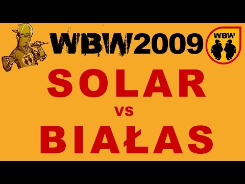 Solar 🆚 Białas 🎤 WBW 2009 el.2 (freestyle rap battle) Finał