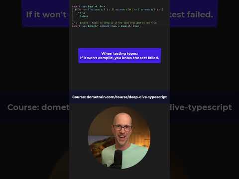 Should I test my TypeScript types? #coding #programming
