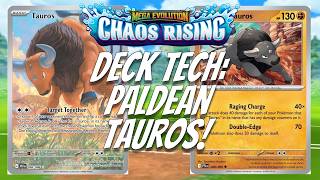 Paldean Tauros Gets a Much-Needed Upgrade! Pokemon TCG Deck Tech