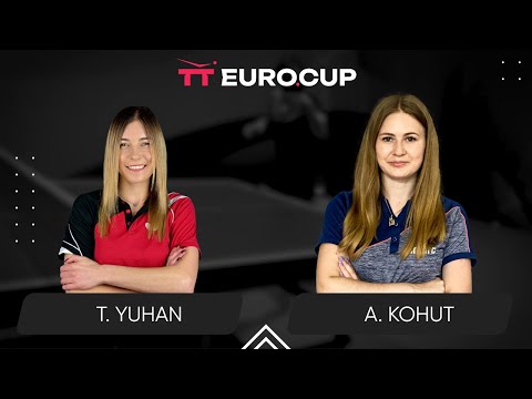 12:25 Tetiana Yuhan - Alina Kohut 24.08.2024 TT Euro.Cup Women Ukraine Star. TABLE 4