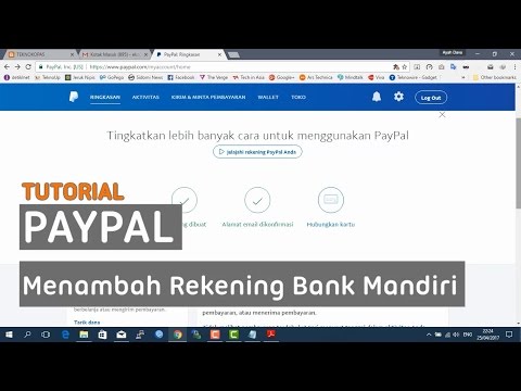 download video viral Cara Daftar Paypal Dengan Rekening Mandiri, download Cara Daftar Paypal Dengan Rekening Mandiri gratis, unduh Cara Daftar Paypal Dengan Rekening Mandiri