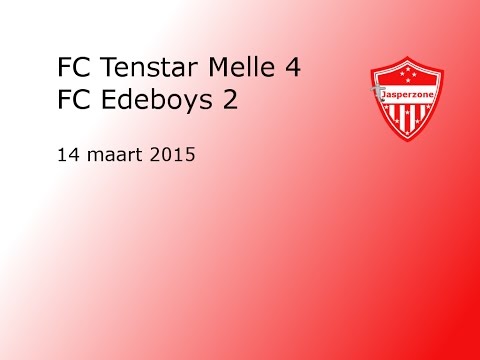 20150314 FC Tenstar Melle - FC Edeboys