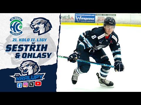 21. kolo HC Wikov Hronov vs. HK Kralupy | 2. liga 2023/24 | Sestřih a ohlasy