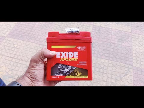 Exide Xplore 12XL5L B Battery Price | Hands On | Suitable For All 150cc Above Bikes