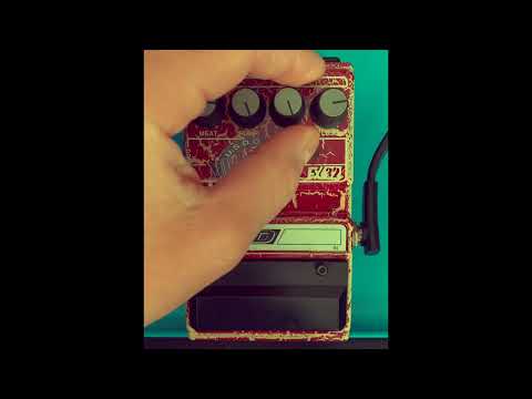 DOD Meatbox Prime FX32 USA Made vintage 90's old Sub Octave BASS effects pedal +box, papers image 10