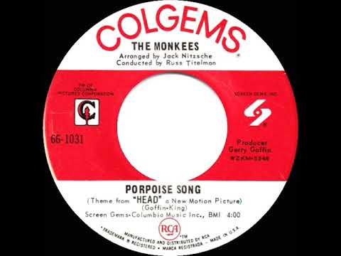 1968 HITS ARCHIVE: Porpoise Song - Monkees (mono 45)