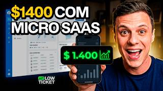 PAPO LOW TICKET: Micro SaaS - Como Criar uma Nova Renda com Micro SaaS Gerado por IA