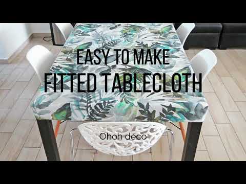 Square Elastic Tablecloth