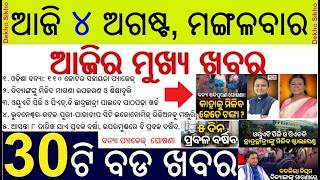 Odisha flood compensation declared || Stipend to OUAT PG PhD student || PwD income limit declared