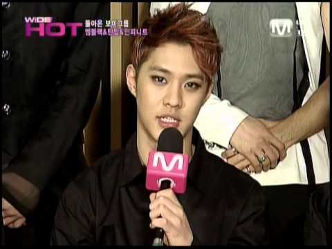 MBLAQs Comeback Stage @ Wide News (14/01/2011)