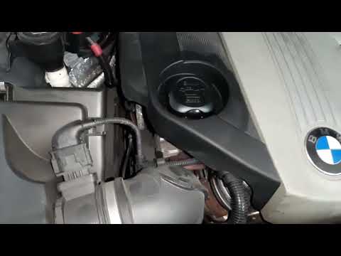 BMW e90 320d, engine with defective connecting rod bearings