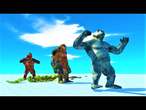 3 goro vs every factions ARBS Animal Revolt Battle Simulator